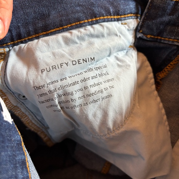 FRAME Le High Straight Jeans in Color Earth Bound |Dark Wash Size 26 EUC - Picture 7 of 11